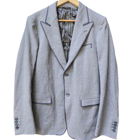 Dolce & Gabbana Men Y2K Academia Preppy Old Money Sport Coat IT 50 Made in Italy - Picture 1 of 12